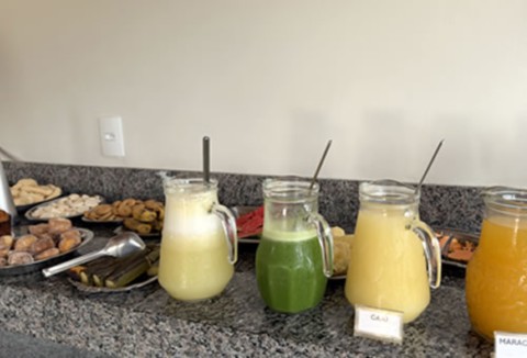 Pousada Fazenda na Serra da Canastra - Sucos Detox, Maracujá, Caju e Abacaxi